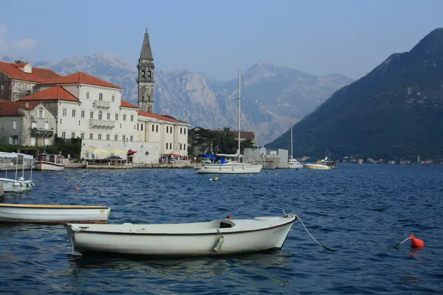 科托尔湾 Kotor Bay 小船