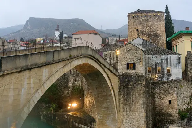 莫斯塔尔 Mostar 傍晚