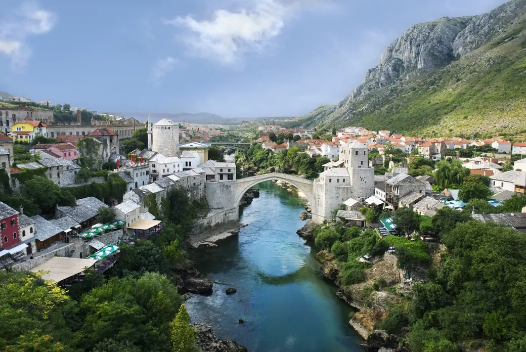 莫斯塔尔老桥 Mostar Old Bridge 傍晚