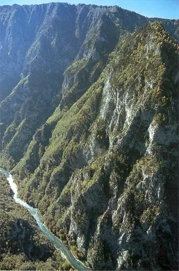 杜米托尔 Durmitor 峡谷视角